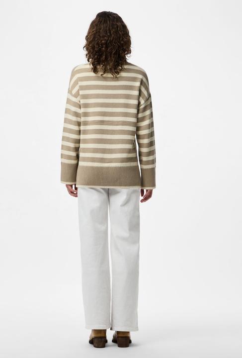 Image du produit Pieces Pcava Ls O-Neck Slit Knit Noos (XL)