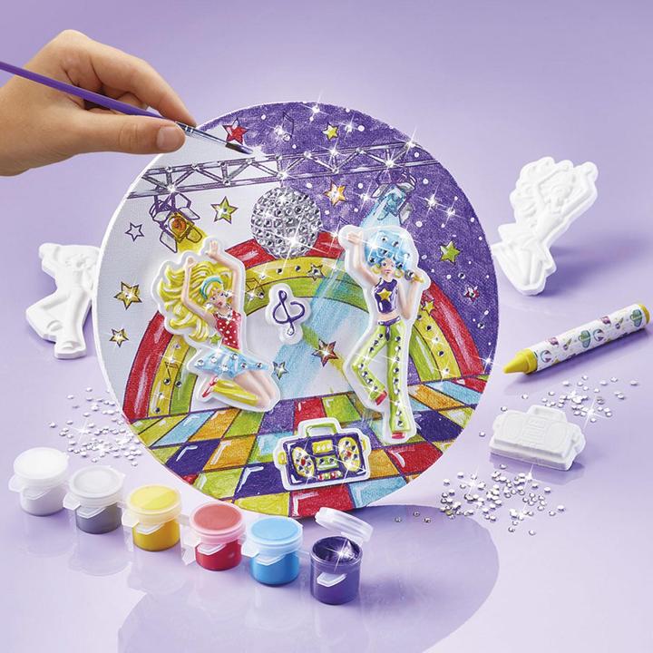 Actual product image Totum Dance Factory plaster cast and painting