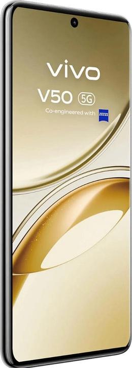 Image du produit Vivo V50 (512 Go, Noir satiné, 6.77", Double SIM, 5G)