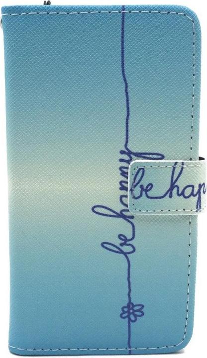 Produktbild König Design Schutz Hülle für Huawei Y625 Be Happy Blau Tasche Case Cover + 1 Panzer Schutz Glas Neu (Huawei Y625)