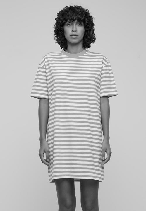 Produktbild Urban Classics Ladies Oversized Striped Tee Dress - 142655 (XS)