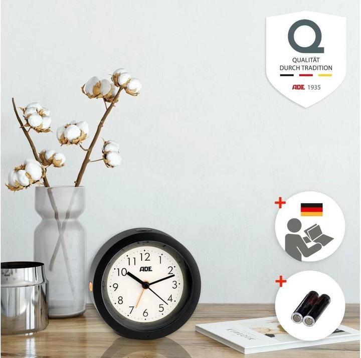 Immagine prodotto ADE Sveglia analogica con sensore di luce notturna