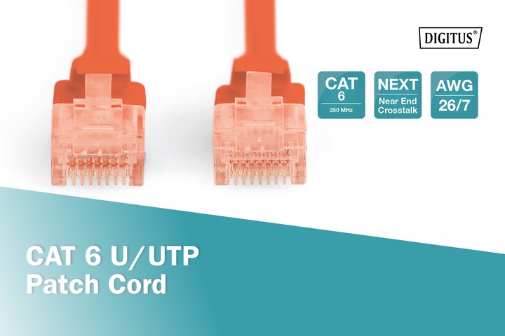 Produktbild Digitus Netzwerkkabel (U/FTP, CAT6, 2 m)