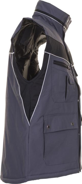 Productafbeelding Planam uniseks wintergilet PLALINE leisteen, zwart maat XS (XS)