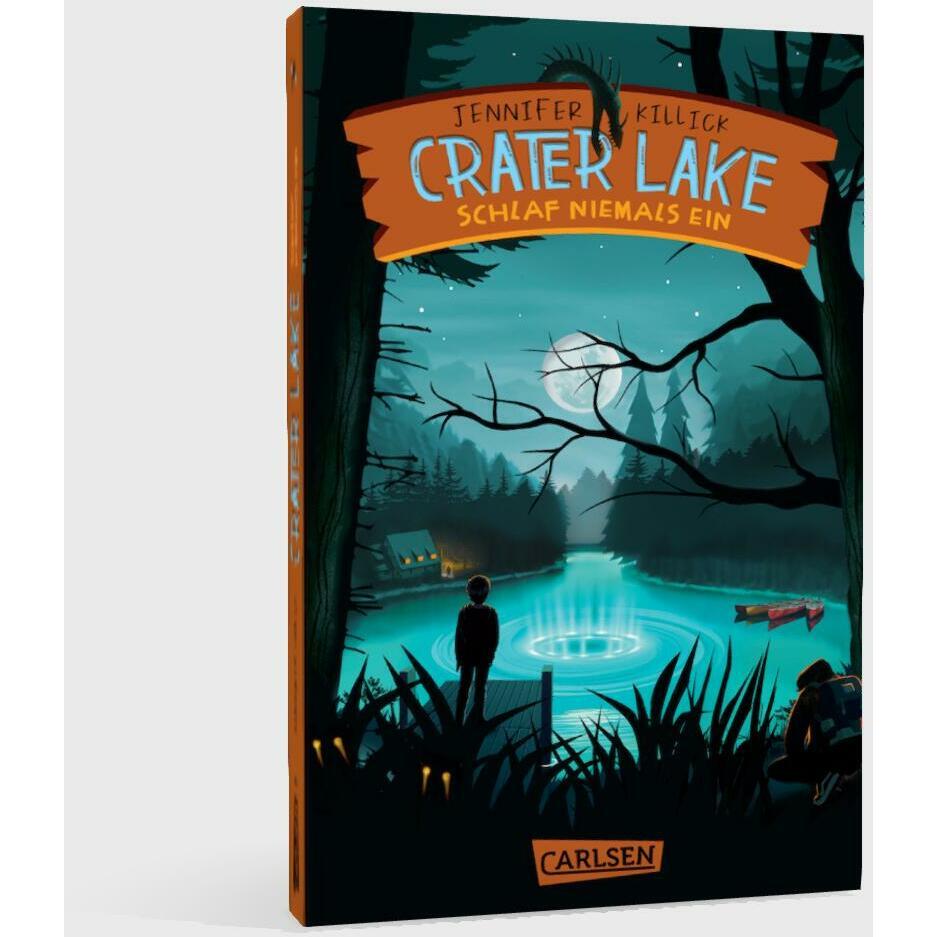 Thumbnail - Crater Lake: Schlaf NIEMALS ein (Crater Lake 1), Kinderbücher von Jennifer Killick
