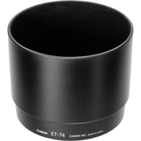 Canon ET-74 Sonnenblende, Gegenlichtblende, Schwarz