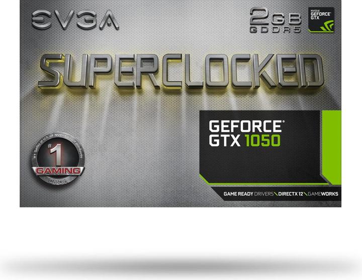 Immagine prodotto EVGA GeForce GTX 1050 SC Gaming (2 GB)