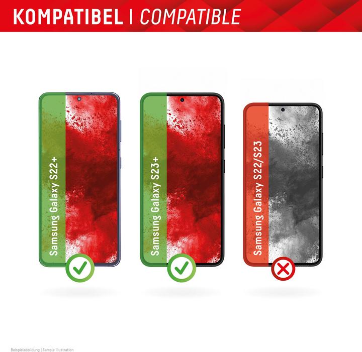 Produktbild Displex Real Glass, 2D Panzerglas (1 Stück, Samsung Galaxy S22+, Samsung Galaxy S23+)