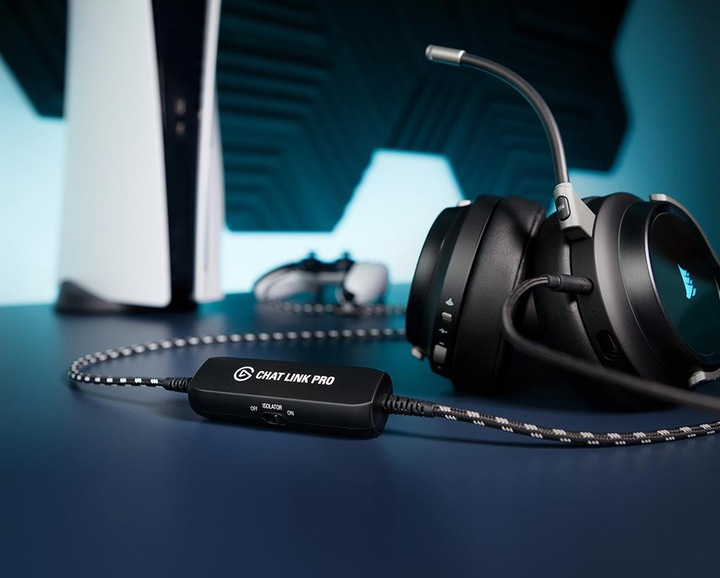 Productafbeelding Elgato Chat Link Pro (0.15 m, 3,5 mm aansluiting (AUX))