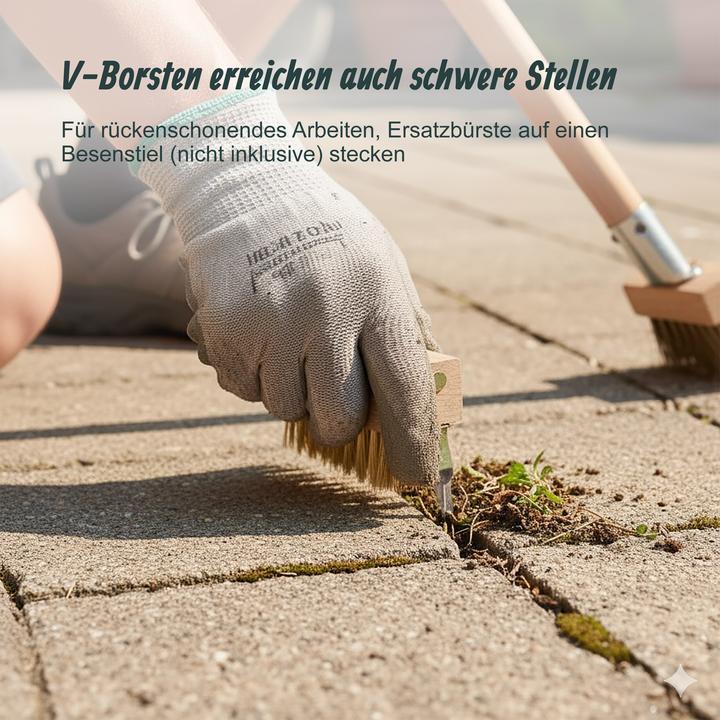 Actual product image Relaxdays 3x weed brush