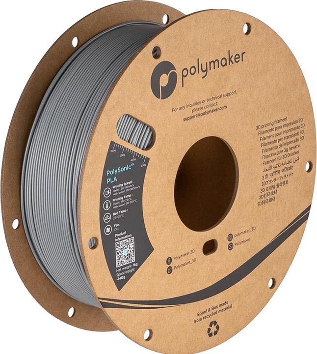 Produktbild Polymaker PolySonic High Speed PLA (PLA, 1000 g)