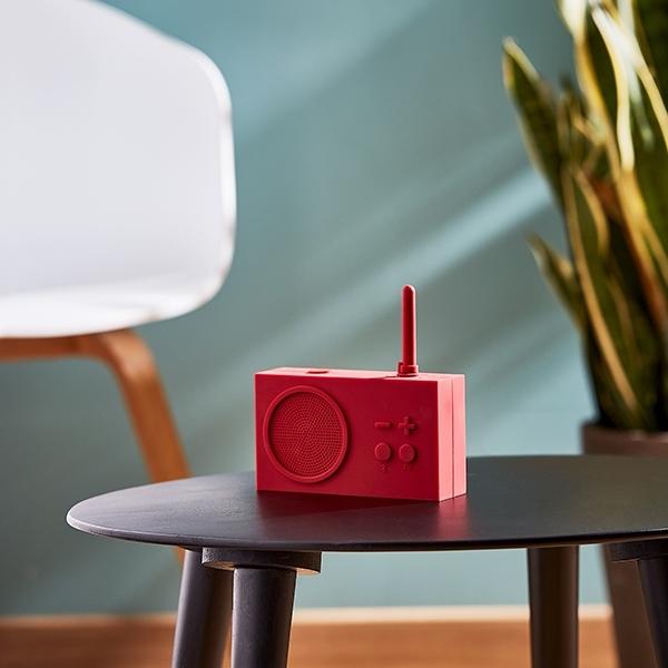 Immagine prodotto Lexon TYKHO 3 BT/FM rosso scuro (FM, Bluetooth)