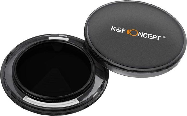 Productafbeelding K&F Concept ND1000 Filter Nano X 10 Stops Grey Filter 72mm (KF-01.1005) (72 mm, ND / grijsfilter)