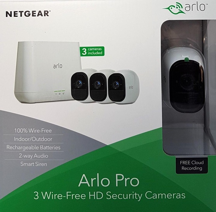 Actual product image Arlo Pro - Set of 3 (1280 x 720 pixels)