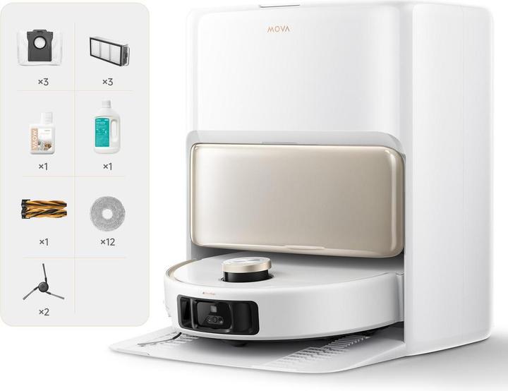 Immagine prodotto Mova V50 Ultra Complete (24000 Pa, Panni di pulizia (rotanti))