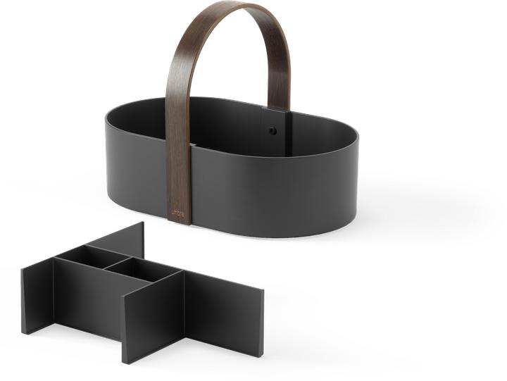 Actual product image Umbra BELLWOOD Caddy, black/walnut