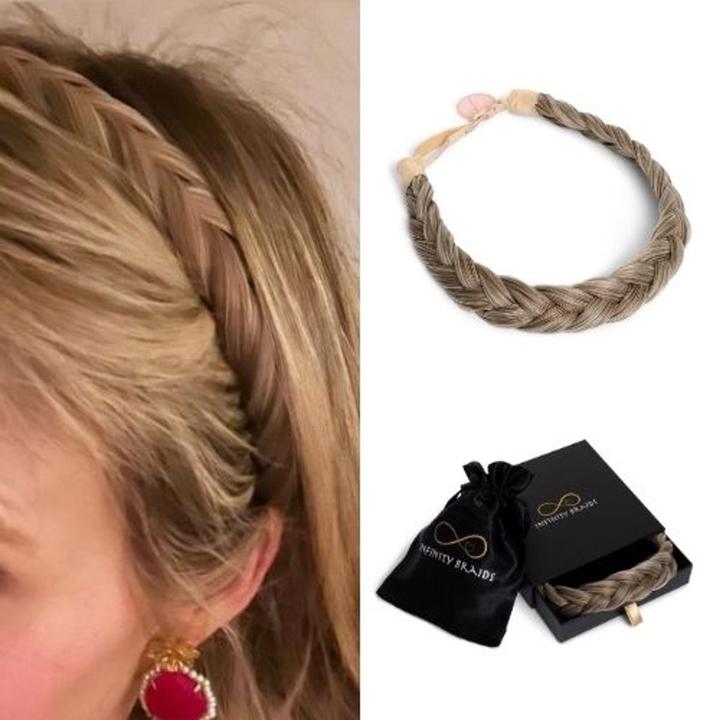 Actual product image Infinity Braids Regular Braid Lizzy Creamy Toffee (Creamy toffee)