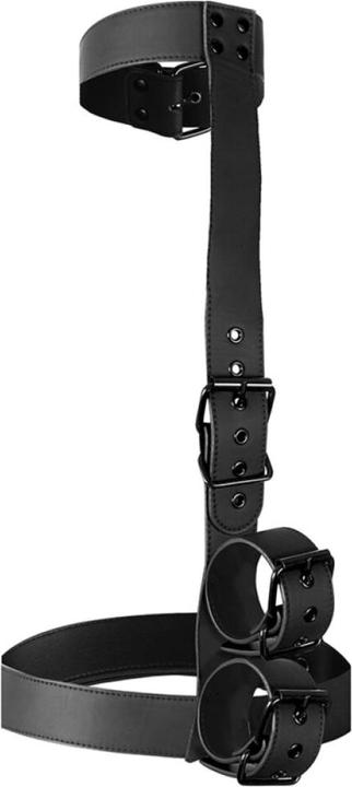 Actual product image Fetish submissive Bondage - Collar And Wrist Cuffs Body Fixation Set