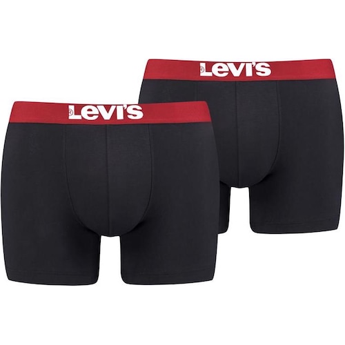 Levis, Herren, Unterhosen, Boxershorts Casual, Mehrfarbig, (S, 2er Pack)