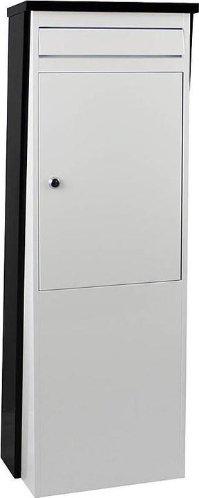 Actual product image SafePost Eurotrend No.1 letterbox black / white