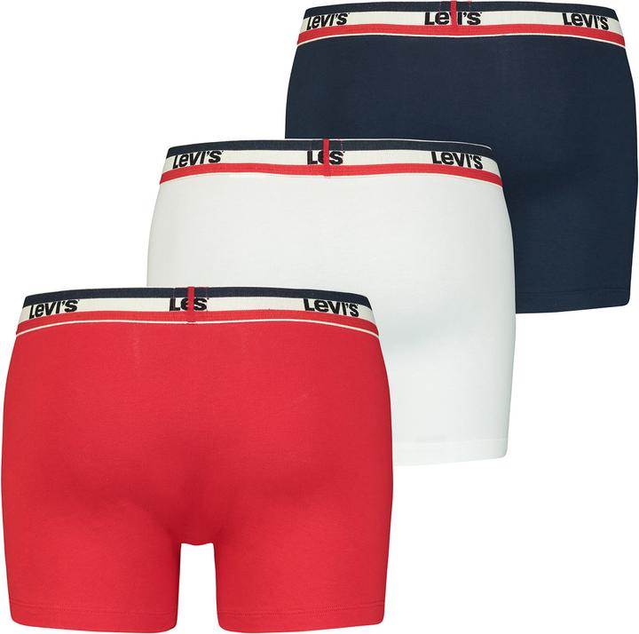 Actual product image Levis Boxer shorts Casual Stretch MEN SPRTSWR LOGO BOXER BRIEF 3P (S, pack of 3)