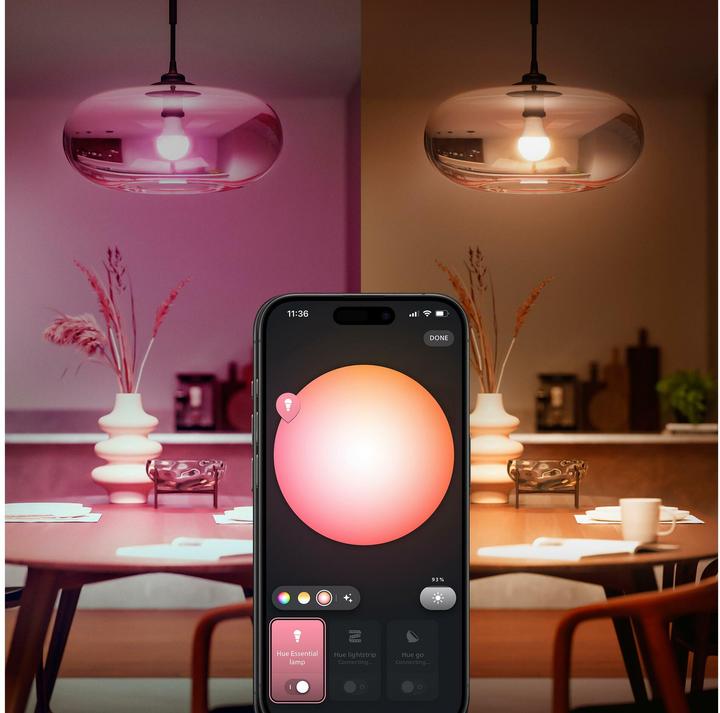 Image du produit Philips Hue Essential White & Color Ambiance (GU10, 4.70 W, 345 lm, 1 x, F)