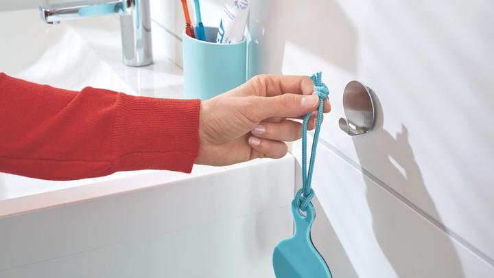 Produktbild tesa Powerstrips Haken SMALL Metall rund