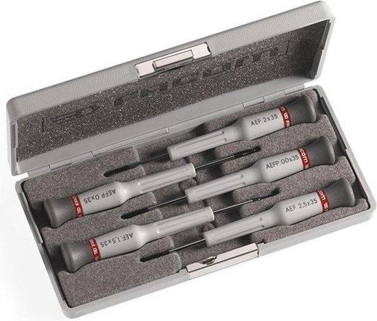 Actual product image Facom MICRO-TECH® handheld screwdriver with interchangeable blades|drives Phillips®, slotted|set in (Cross recess, Port)
