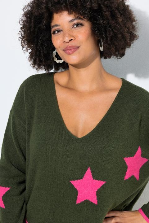 Produktbild Angel of Style Pullover, oversized, Sterne, Langarm (60)