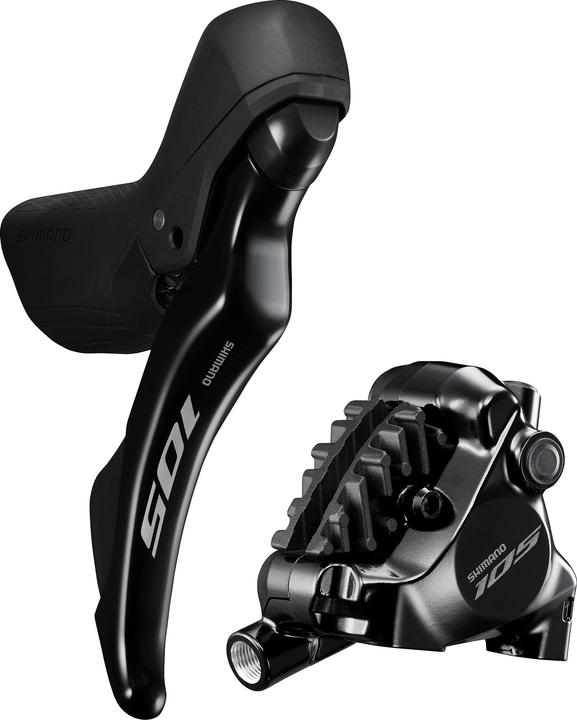 Produktbild Shimano Scheibenbremsen-Set 105 BR-R7170 mit ST-R7120 hinten schwarz (Hinterradbremse, Bremsset, 2)