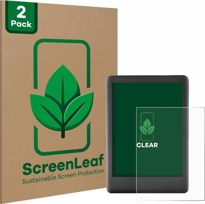 Produktbild ScreenLeaf Schutzfolie nachhaltiger Displayschutz Display Schutz Folie Klar Transparent