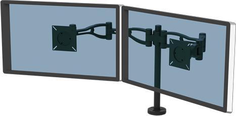 Actual product image Fellowes Double Monitor Arm Professional Series (Table, 26", 10 kg)