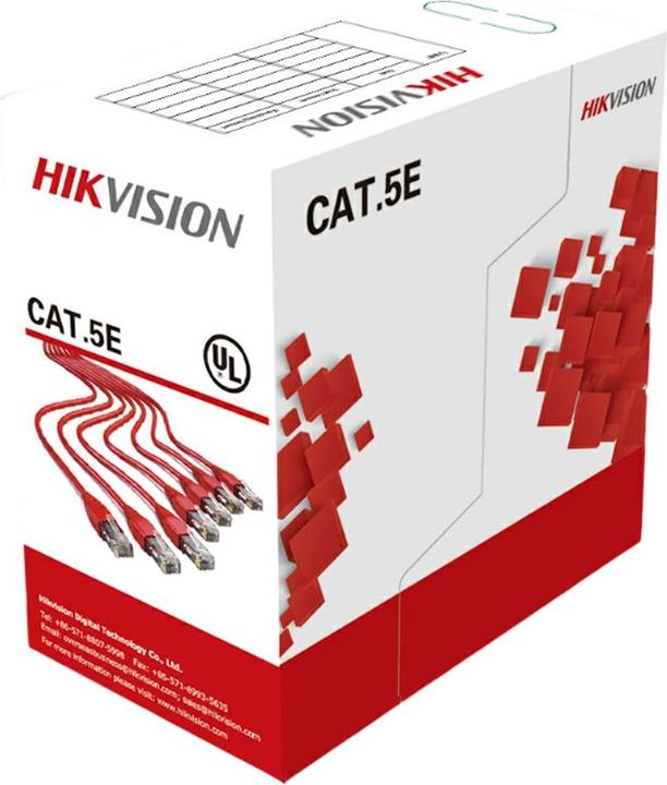 Produktbild Hikvision DS-1LN5E-S UTP (U/UTP, CAT5e, 305 m)