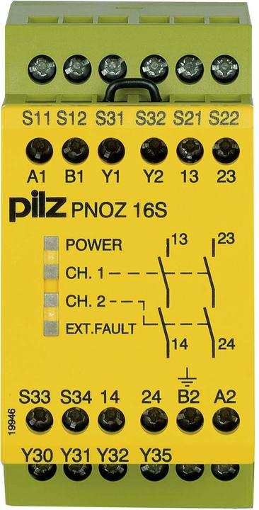 Produktbild Pilz Not-Aus-Schaltgerät PNOZ 16S #774076