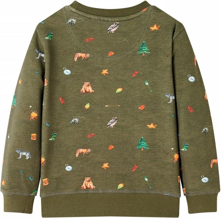 Immagine prodotto vidaXL Felpa da bambino kaki 116,Materiale: 95 % cotone. 5 (116)