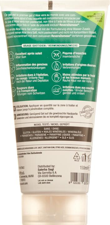 Produktbild Zuccari echtes Aloe Gel (Körpercreme, 150 ml)