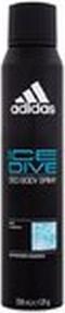 Immagine prodotto adidas Ice Dive Deo Spray Corpo 48H (Getto vaporizzato, 200 ml)