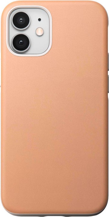 Actual product image Nomad Rugged Case Natural Leather iPhone 12 Mini (Apple iPhone 12 mini)