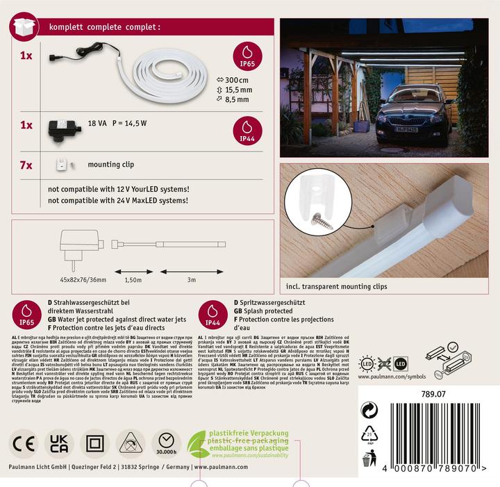 Actual product image Paulmann LED strip (Daylight, 300 cm, Indoor)