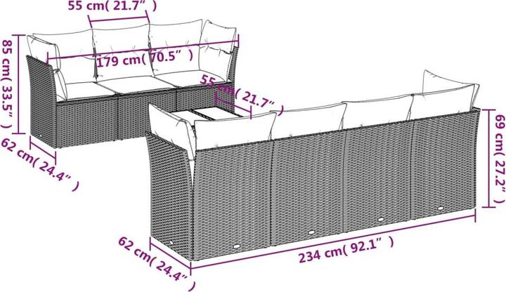 Produktbild vidaXL Nevaeh