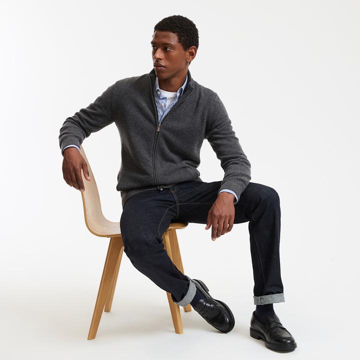Produktbild La Redoute Collections Strickjacke aus 100% Lambswool (M)
