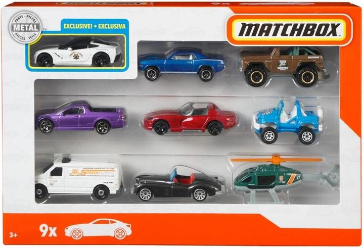 Actual product image Matchbox Cars - Set of 9