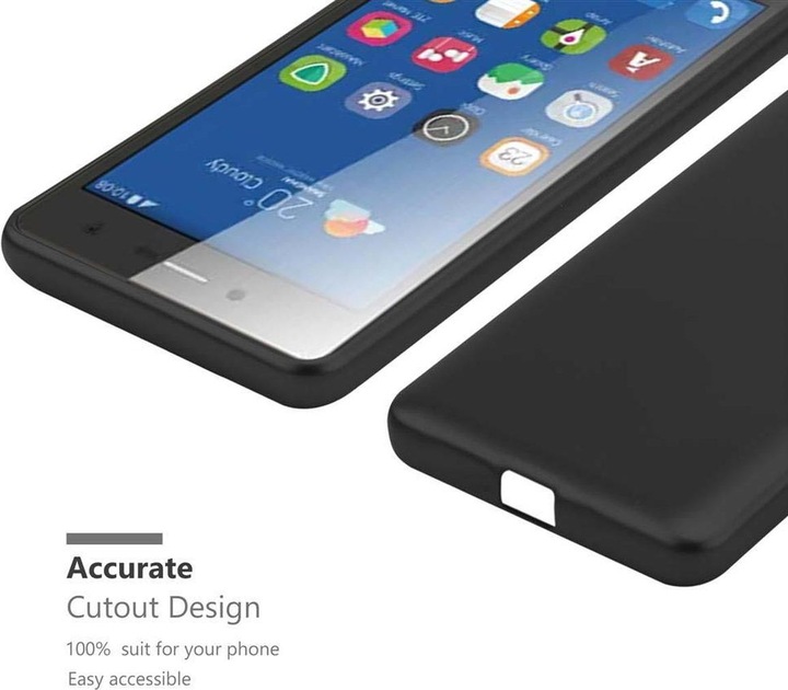 Produktbild Cadorabo TPU Matt Metallic Cover (ZTE Blade L7)