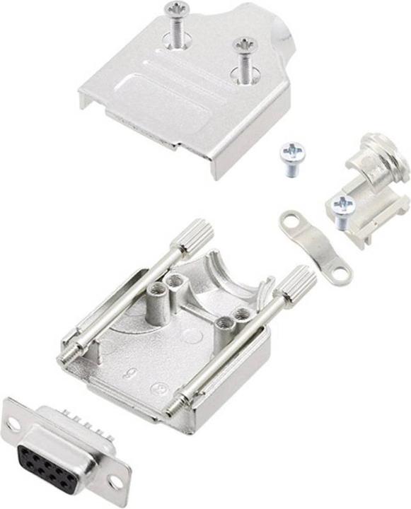 Produktbild Amphenol L17MHDM09+L77SDE09S D-SUB Buchsenleisten-Set 180 ° Polzahl (num): 9 Lö