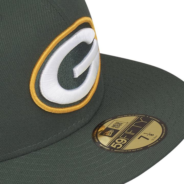 Produktbild New Era 59Fifty NFL On Field Green Bay Packers Celtic (7 3/4)