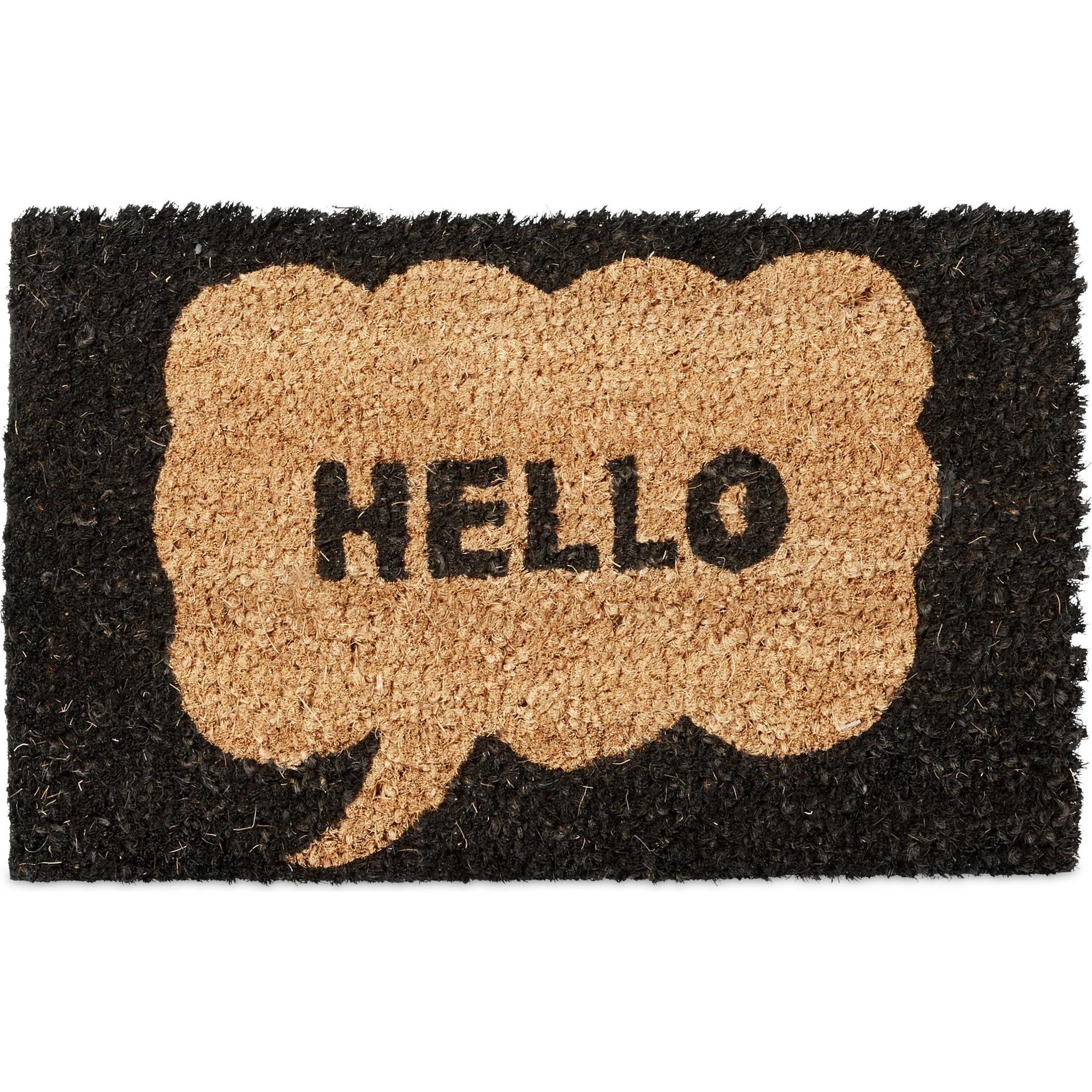 Relaxdays, Fussmatte, Fussmatte (40 x 25 x 1.5 cm)