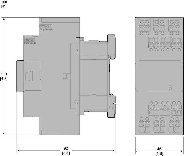 Actual product image Schneider Electric Schütz 3P 18A