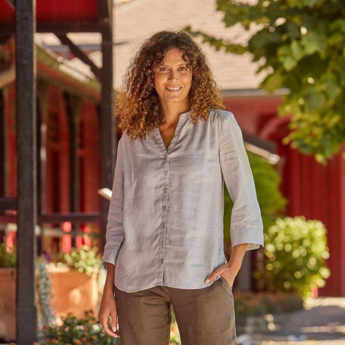 Immagine prodotto Artime Lässige Leinenbluse (XXL)