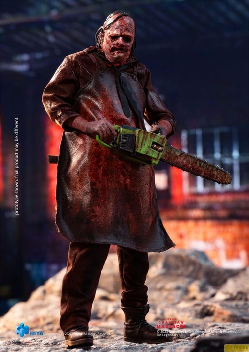 Produktbild Hiya Toys Texas Chainsaw Massacre figurine 1/12 Exquisite Super Series Texas Chainsaw Massacre 2022 Leatherfac