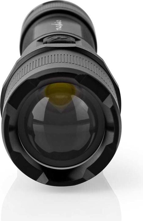 Actual product image Nedis LED torch, full metal housing, rechargeable battery, 3.7 V, 10 W (4 cm, 1000 lm)